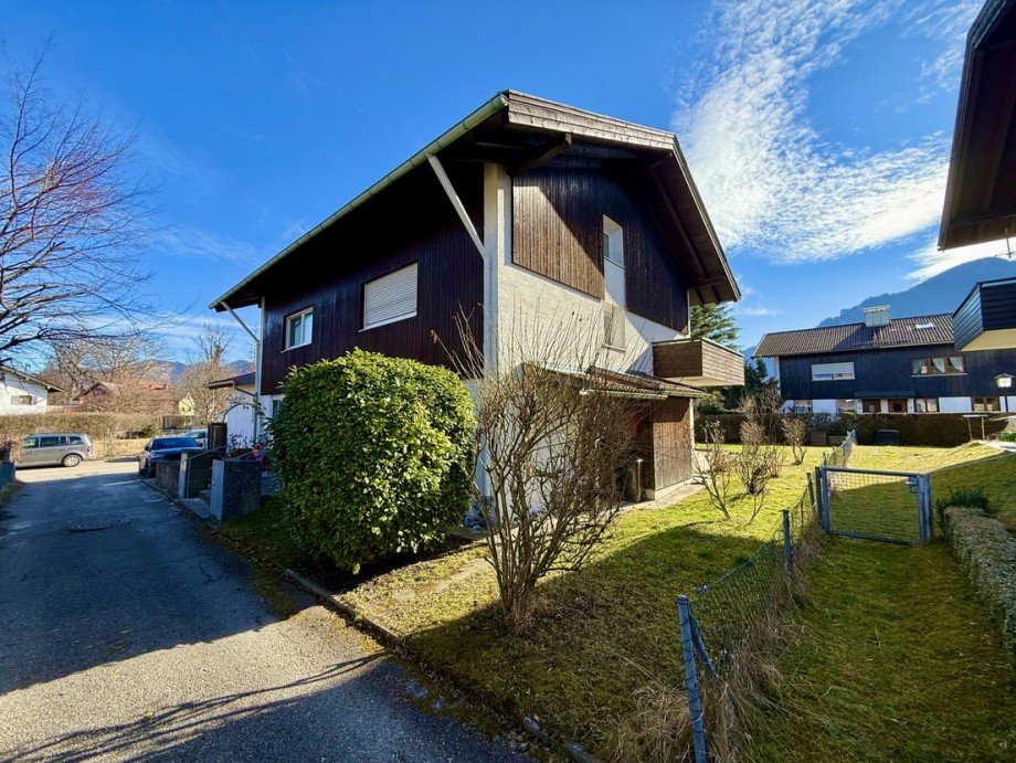 Ansicht Doppelhaush�lfte Brannenburg