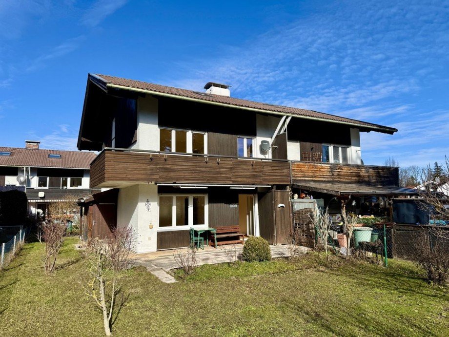 Ansicht Doppelhaush�lfte Brannenburg