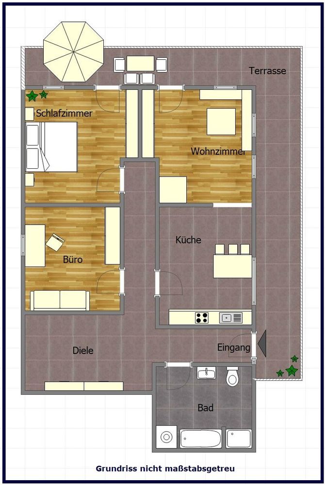 image Erdgeschosswohnung Samerberg