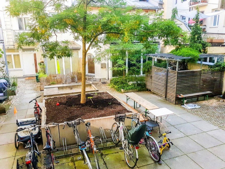 Innenhof Etagenwohnung M�nchen