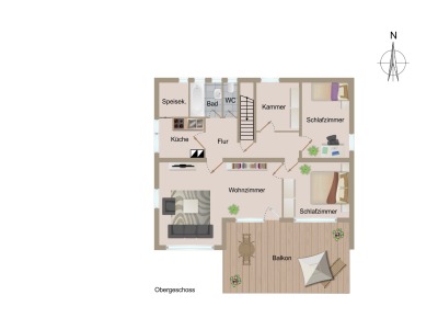 Grundriss Altbestand Wohngrundst�ck Schlo�berg