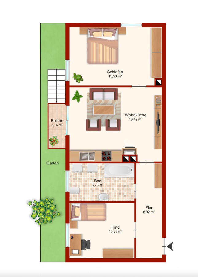 image Erdgeschosswohnung Rosenheim