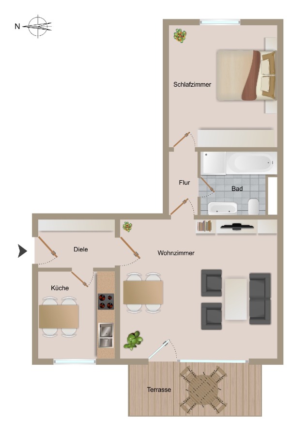 image Etagenwohnung Rosenheim