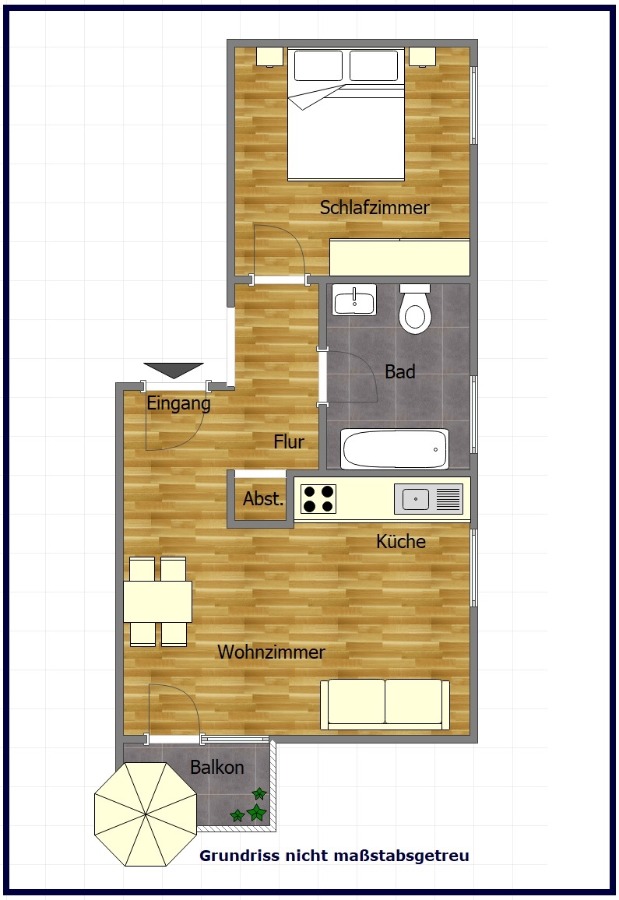 Grundriss Wohnung Rosenheim