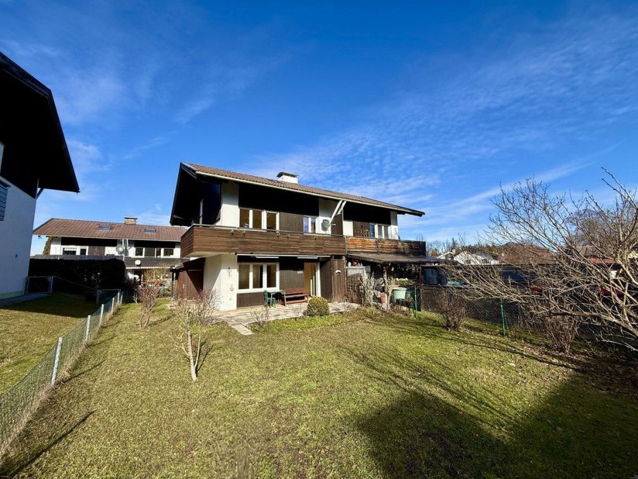 Ansicht Doppelhaush�lfte Brannenburg